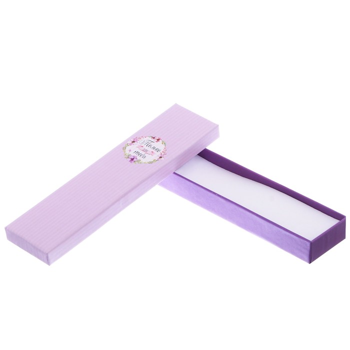 Коробочка под браслет «Нежность», 4,5 х 20 х 2,2 см