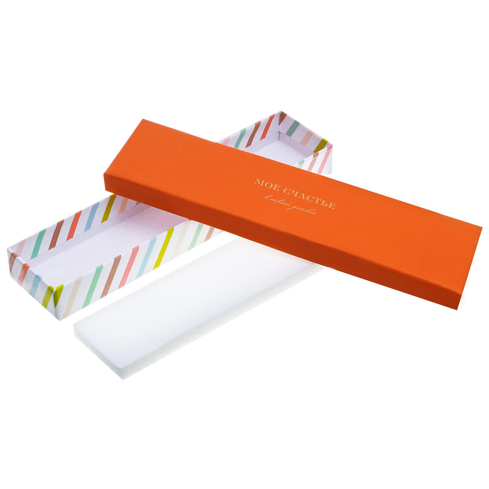 Коробочка под браслет «Моё счастье», 4,5 х 20 х 2,2 см