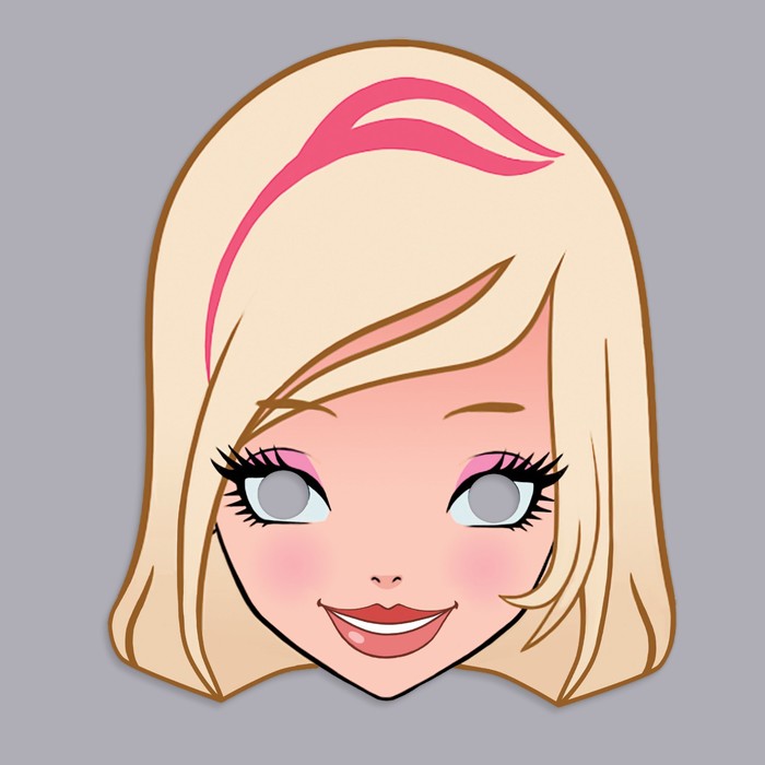 Маска карнавальная "Роуз", Королевская Академия, 24 х 29 см