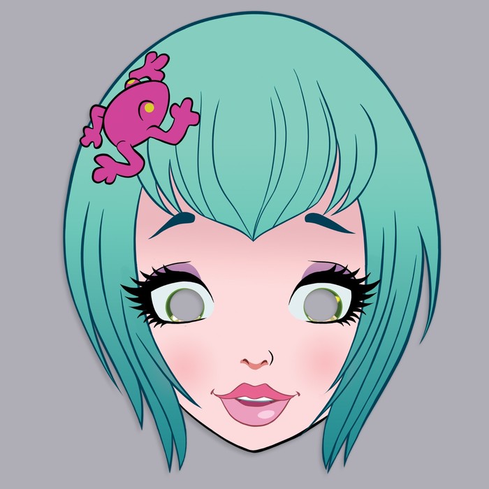 Маска карнавальная "Джой", Королевская Академия", 23 х 28 см