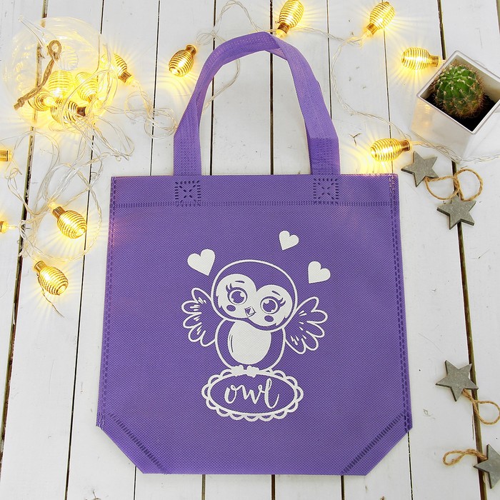 Сумочка детская "Совенок", р-р 25*26см