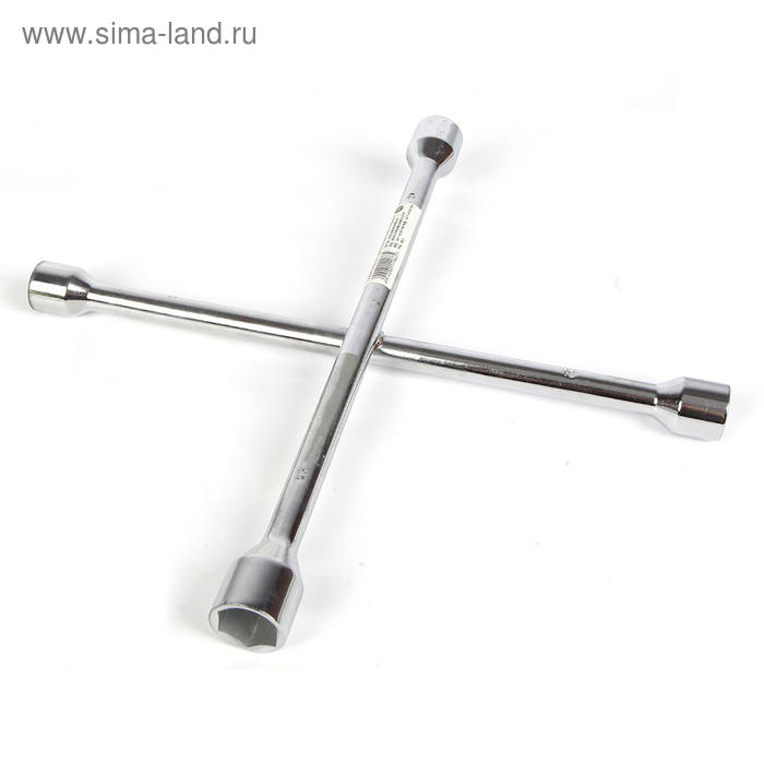 Ключ-крест СИБРТЕХ, баллонный, 17 х 19 х 21 х 22 мм, толщина 14 мм