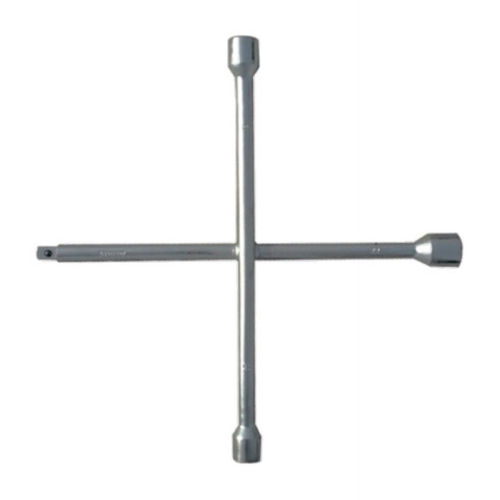 Ключ-крест СИБРТЕХ, баллонный, 17 х 19 х 21 мм, под квадрат 1/2", толщина 14 мм