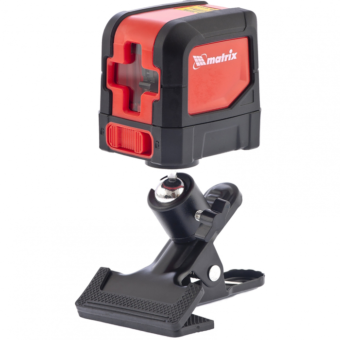 Лазерный уровень MATRIX ML02, 10 м, ±0,5 мм/1 м, 635 нм, держатель