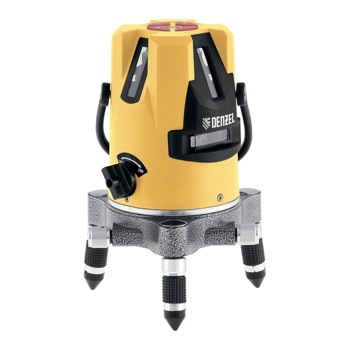 Лазерный уровень DENZEL LX3, 10 м, ±0,3 мм/1 м, 635 нм, 5/8"