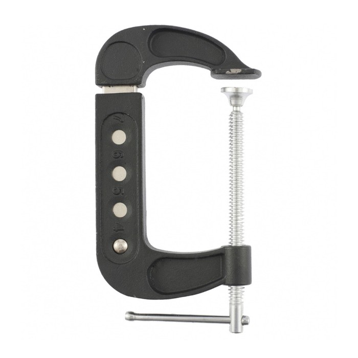 Струбцина MATRIX PROFESSIONAL, G-образная, многоразмерная, поступенчатая регулировка, 4"-7"