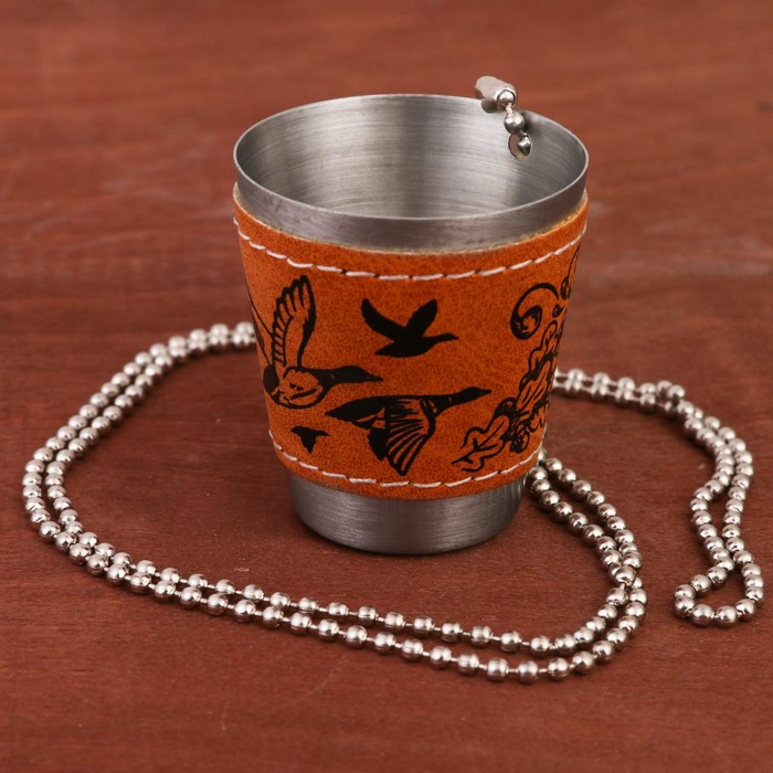 Стопка на цепочке "Утки", 30 мл