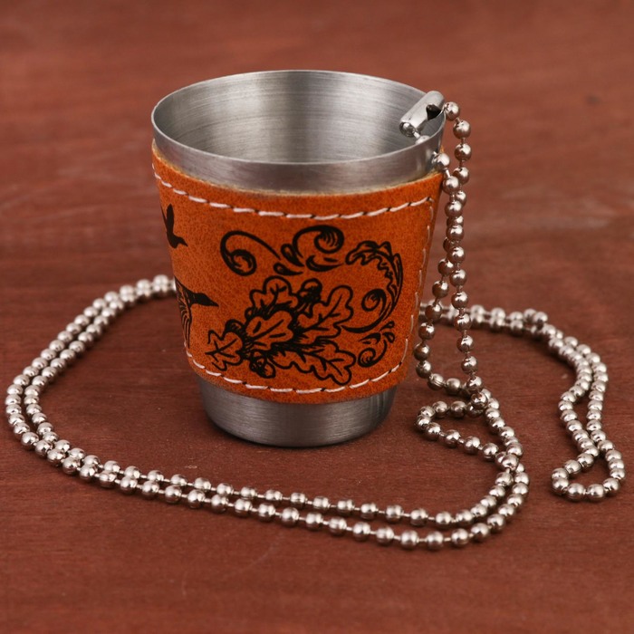 Стопка на цепочке "Утки", 30 мл