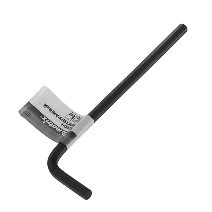 Ключ имбусовый MATRIX, HEX, 6 мм, CrV