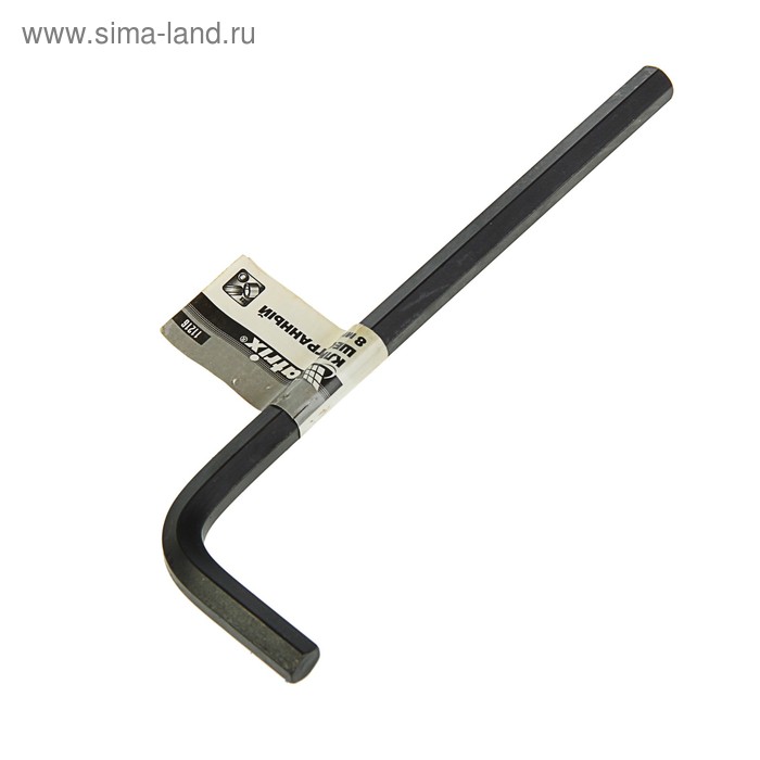 Ключ имбусовый MATRIX, HEX, 8 мм, CrV