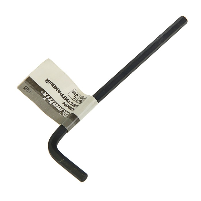 Ключ имбусовый MATRIX, HEX, 5 мм, CrV