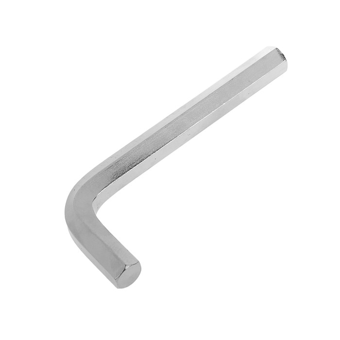 Ключ имбусовый "СИБРТЕХ", HEX, 18 мм, закалённый, никелированный