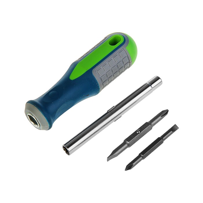 Отвёртка с битами "СИБРТЕХ", комбинированная