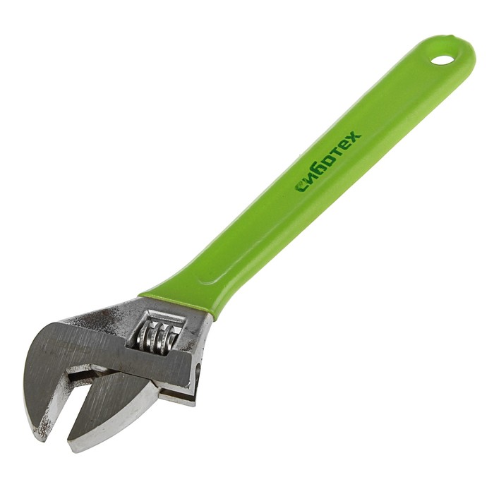 Ключ разводной "СИБРТЕХ", 375 мм, никелированный