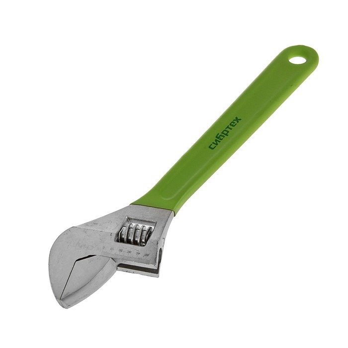 Ключ разводной "СИБРТЕХ", 450 мм, никелированный