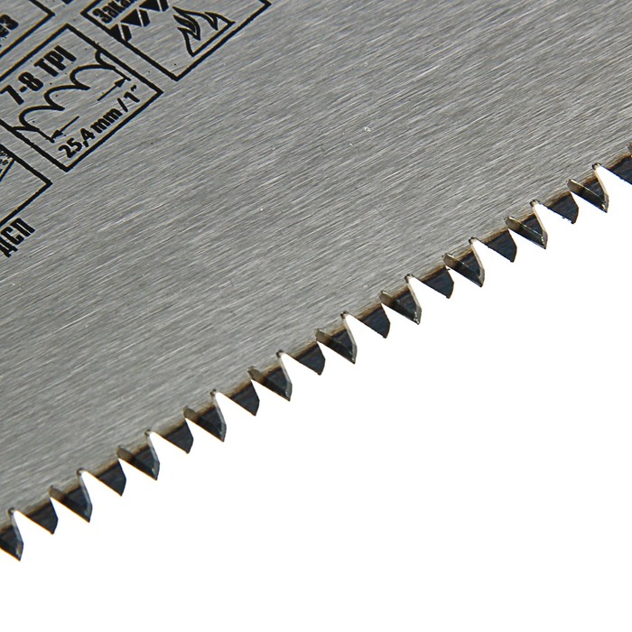 Ножовка MATRIX, по дереву, 450 мм, 7-8 TPI, калёный зуб, 3D заточка