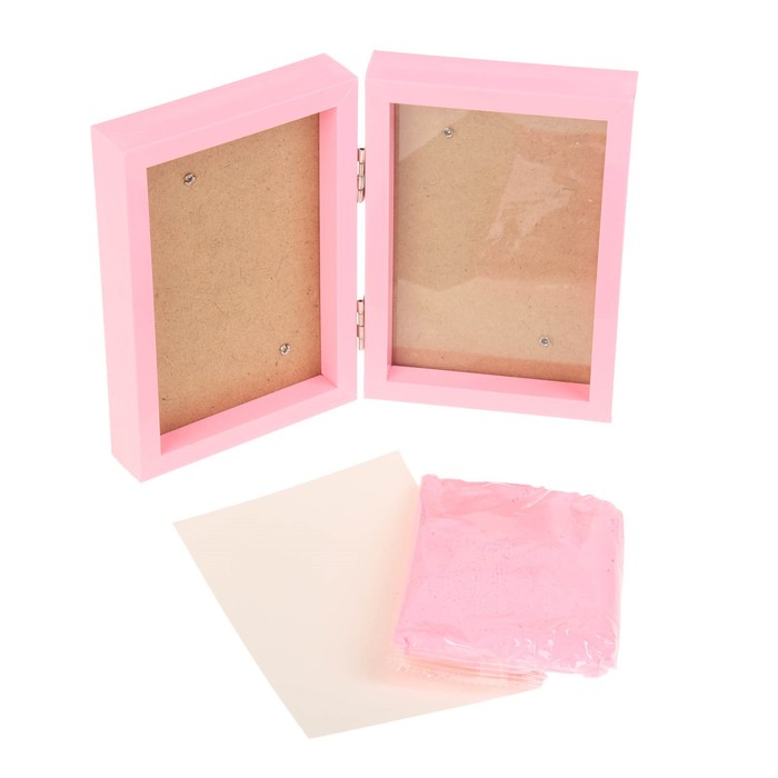 Набор для создания слепка в двойной рамке "Наша доченька"