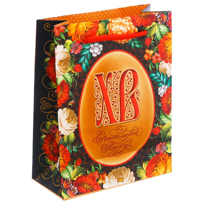 Пакет ламинированный вертикальный «Воскресение × ристово», MS 18 × 23 × 8 см