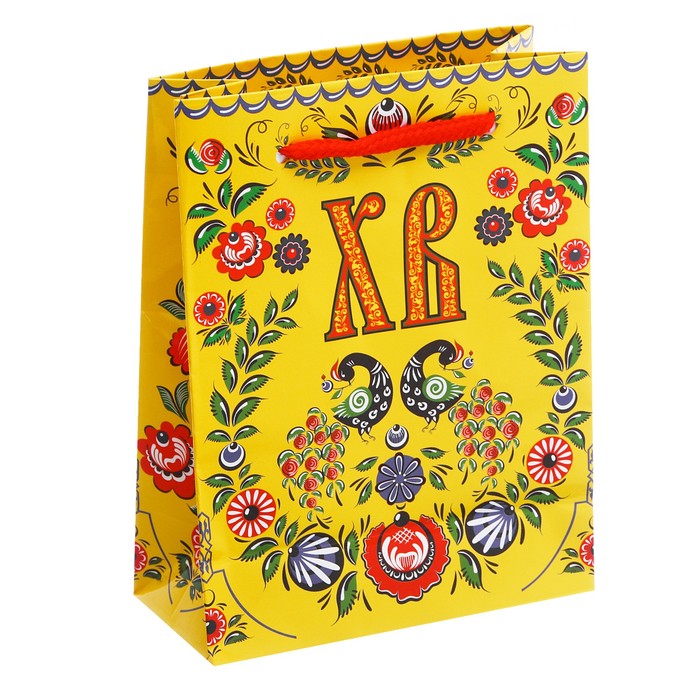 Пакет ламинированный вертикальный «Счастливого Праздника», S 11 × 14 × 5,5 см