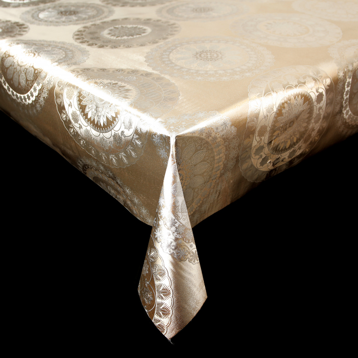 Клеенка столовая на нетканой основе (рулон 20 метров), ширина 137 см, толщина 0,03 мм