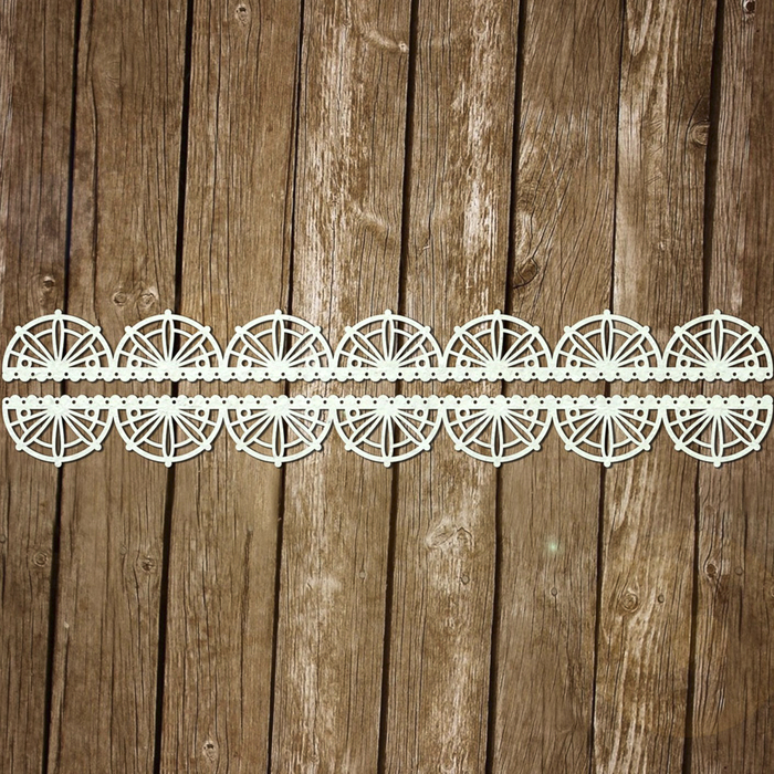 Чипборд картон "Бордюр" [17] толщ.0,9-1,15мм 20х2 см