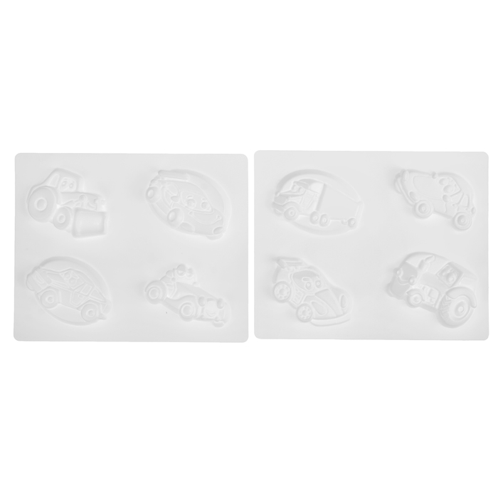 Фигурки на магнитах "Весёлые машинки"