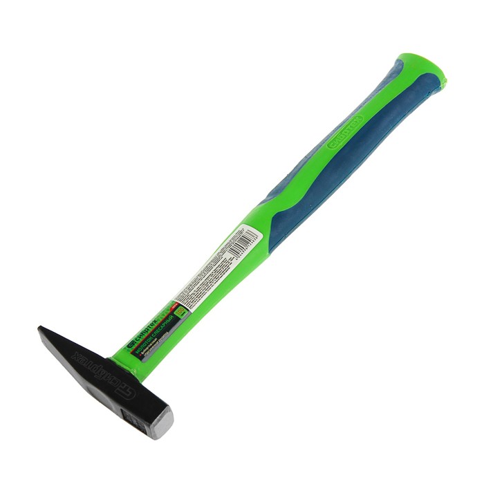 Молоток "СИБРТЕХ", 100 г, слесарный, фибергласовая обрезин. рукоятка