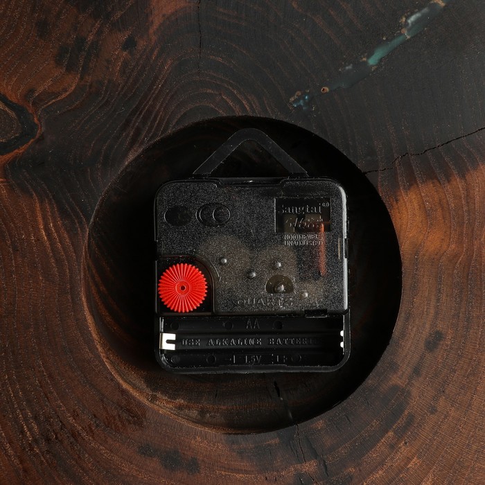 Часы настенные "Спил оливы", 35 х 30 см