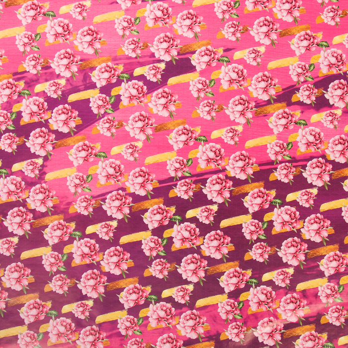 Бумага упаковочная глянцевая "С золотом", 100х70 см