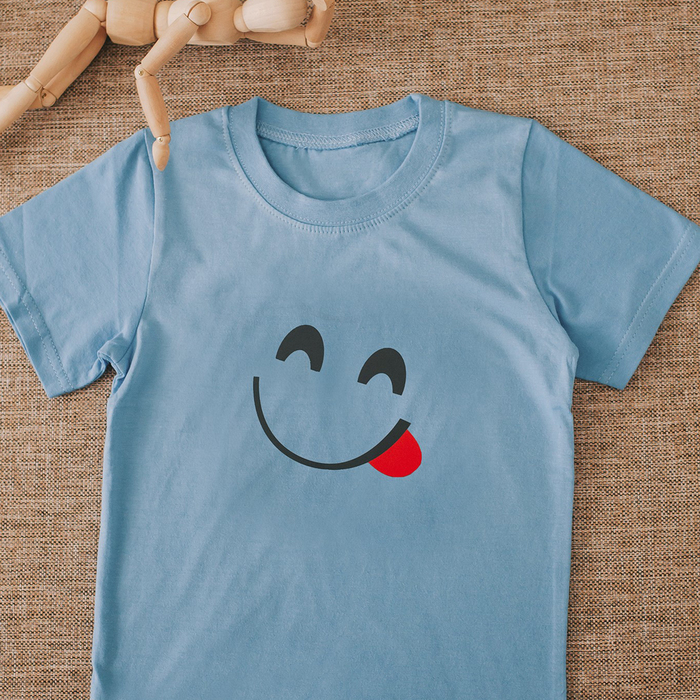 Термотрансфер "Смайл язык", 12*12см