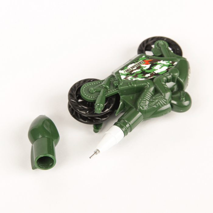 Ручка шариковая-прикол "Мотоциклист" МИКС