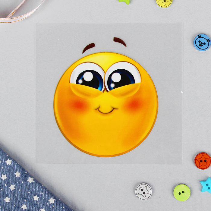 Термотрансфер "Смайл умиление", 10*12см