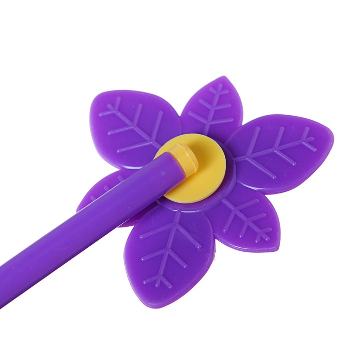 Ручка шариковая-прикол Цветок-спиннер МИКС