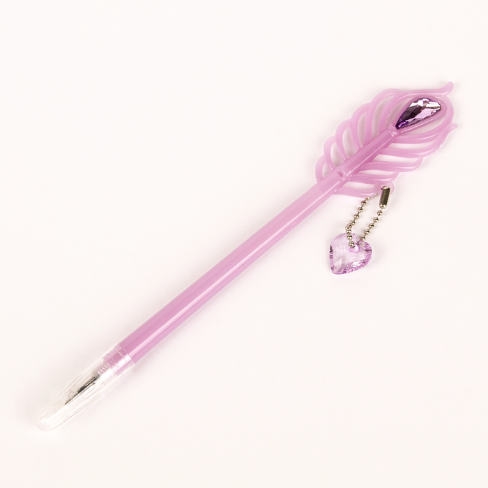 Ручка шариковая-прикол Перо МИКС