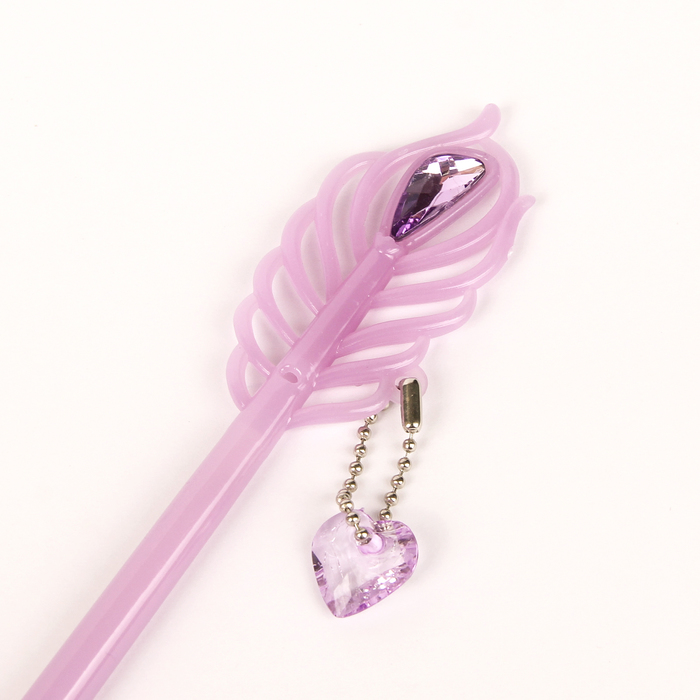 Ручка шариковая-прикол Перо МИКС