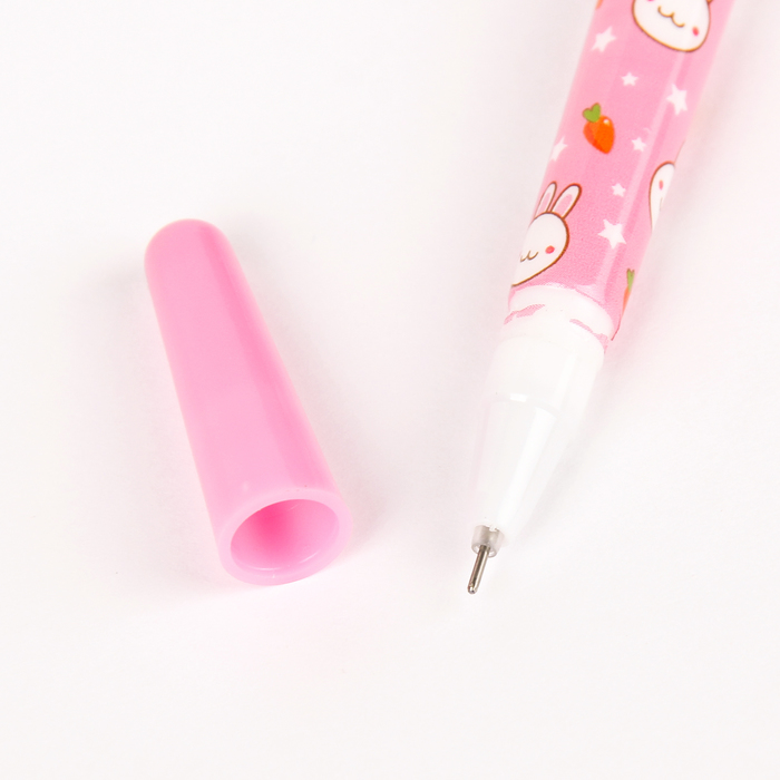 Ручка шариковая-прикол Зонтик-смайлик МИКС