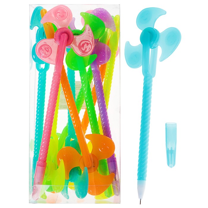 Ручка шариковая-прикол Спиннер МИКС