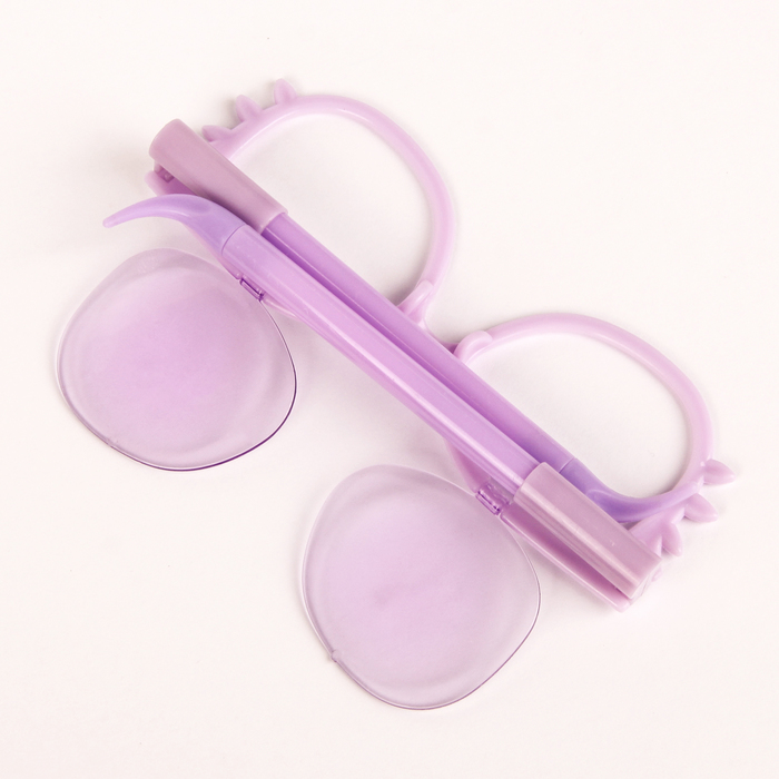 Ручка шариковая-прикол Очки МИКС