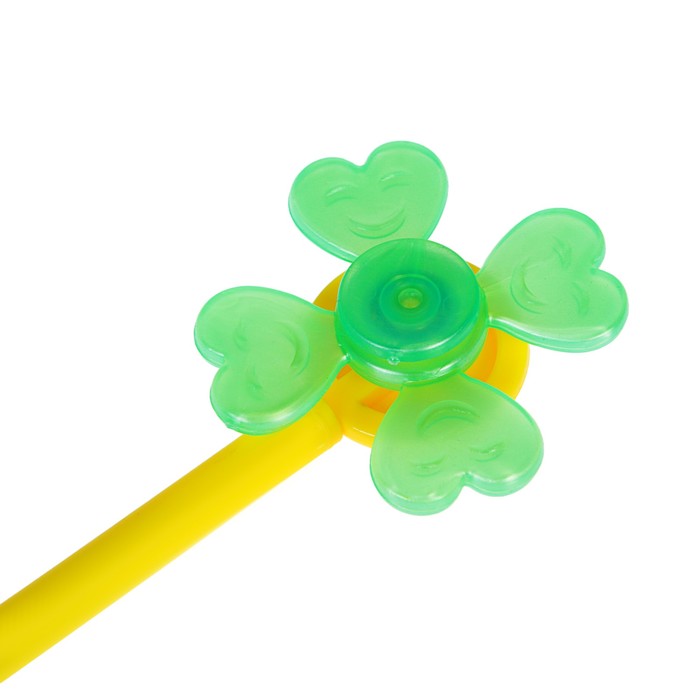 Ручка шариковая-прикол Спиннер-смайл МИКС