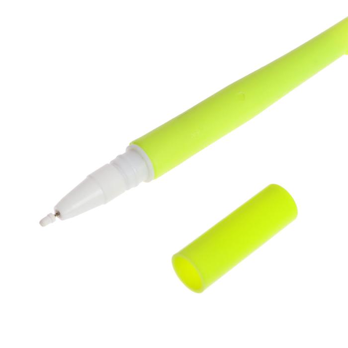 Ручка шариковая-прикол Цветок-Роза пастель МИКС