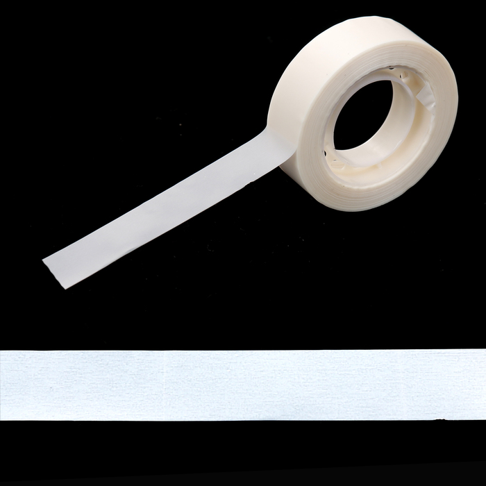 Клейкая лента пластик матовая "Белая" намотка 25 метров ширина 1,5 см