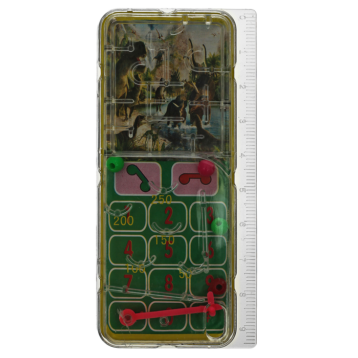 Головоломка-пинбол "Линейка", цвета МИКС