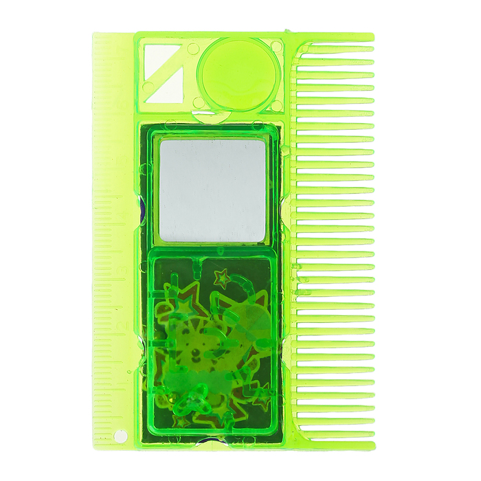 Головоломка "Расческа" с линейкой, цвета МИКС