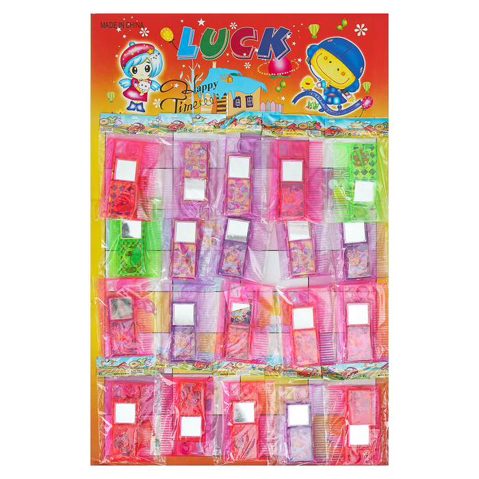 Головоломка "Расческа" с линейкой, цвета МИКС