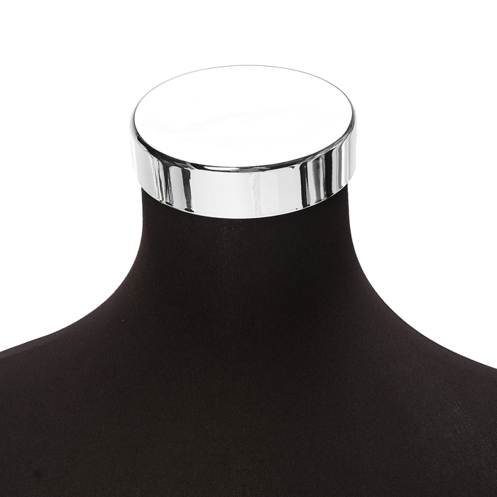 Манекен портновский, женский, 90*70*90, пенопласт H=70см, цвет чёрный