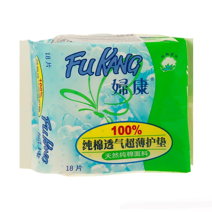 Прокладки ежедневные лечебные «FuKang», 18 шт/уп