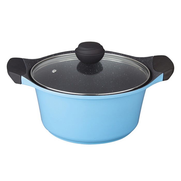 Кастрюля 6,5л SKY, литой алюминий