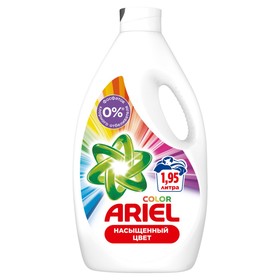 

Гель для стирки Ariel Color «Насыщенный цвет», концентрат, 1,95 л