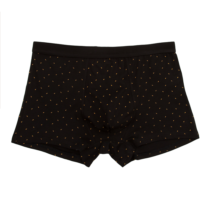 Трусы мужские боксеры B-16 цвет чёрный, р-р 48-50