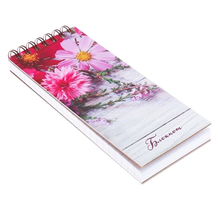 Блокнот "Цветы", 80 листов